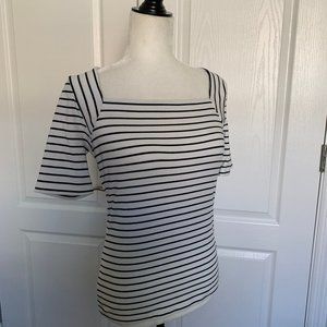 Ann Taylor Square Neck Top Size Small